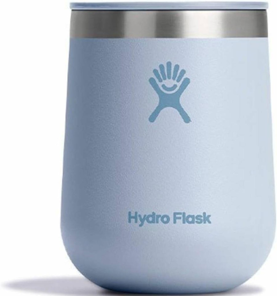 Hydro Flask 10 Oz Wine Tumbler with Ceramic Coating - Insulated Stainless Steel Travel Cup for Hot & Cold Drinks - Surf Collection